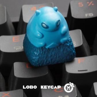 Lobo Gekko Dizzy Ability Valorant Agent Theme Artisan Keycaps Resin Keycap