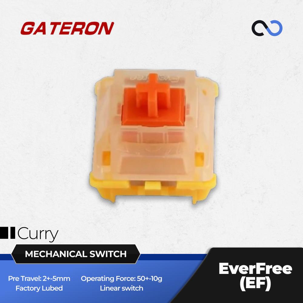 Gateron EF Curry Mechanical Keyboard switch (Linear)