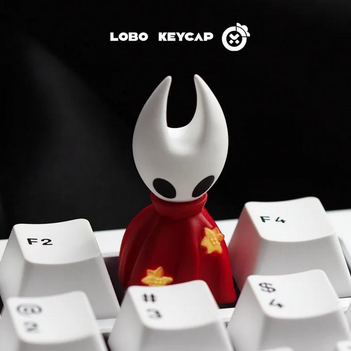 Lobo Hornet Hollow Knight Game Artisan Keycaps Resin Keycap