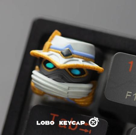 Lobo Cypher Valorant Agent Theme Artisan Keycaps Resin Keycap