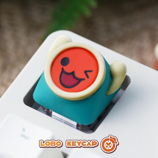 Lobo Taiko no Tatsujin Theme Artisan Keycaps Resin Keycap