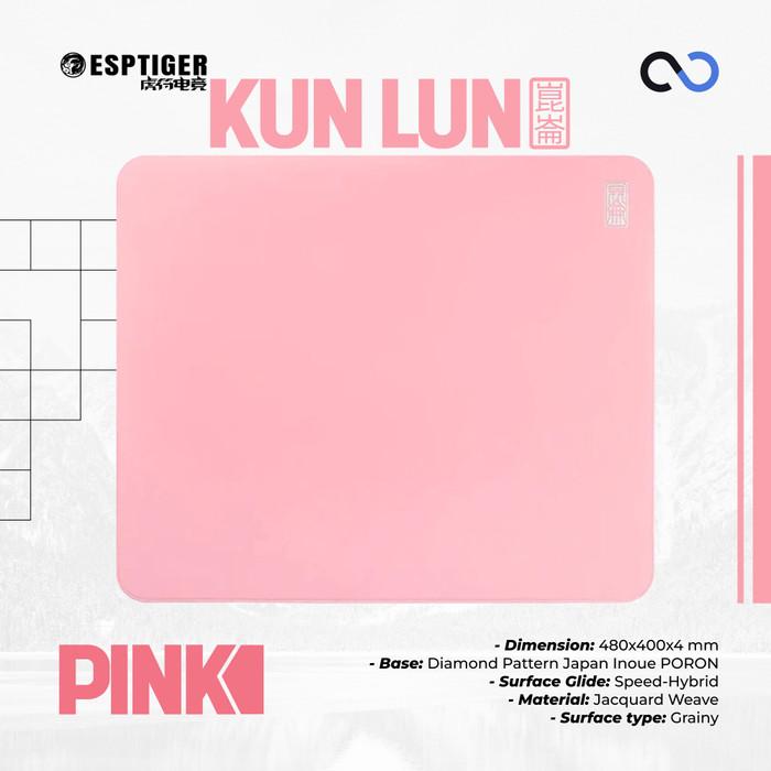 ESPTiger Kun Lun / KunLun Inoac Poron Base Gaming Mousepad (Speed-Hybrid)