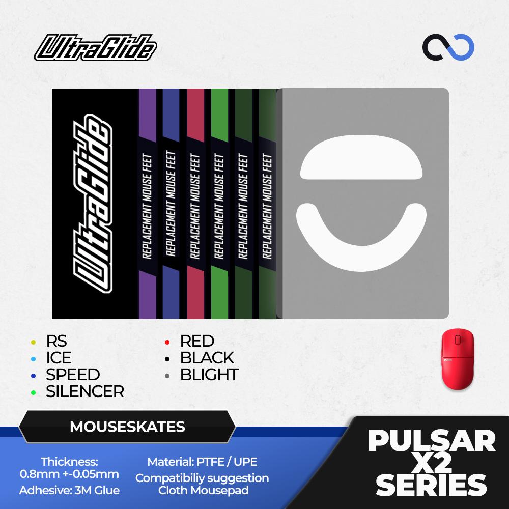 Meow Gaming Gear UltraGlide Pulsar X2 Crazylight Mouse Feet / Mouse Skate