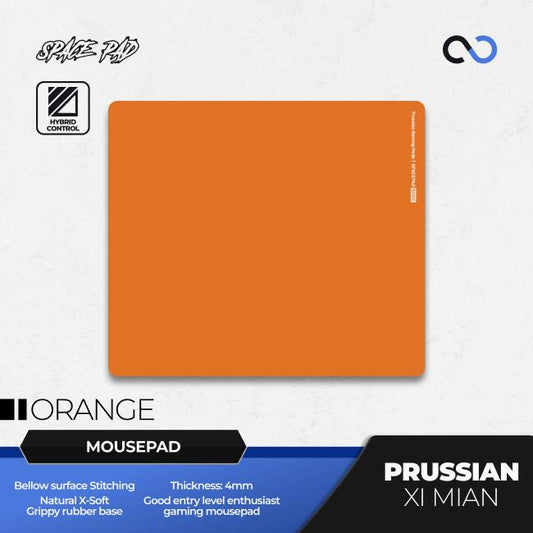 Spacepad Prussian V2 Xi Mian Rubber Base Gaming Mousepad (Hybrid-Control)