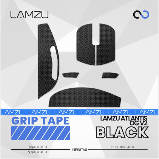 Lamzu Atlantis OG 0.4mm Mouse Grip Tape Anti-Slip Polymer