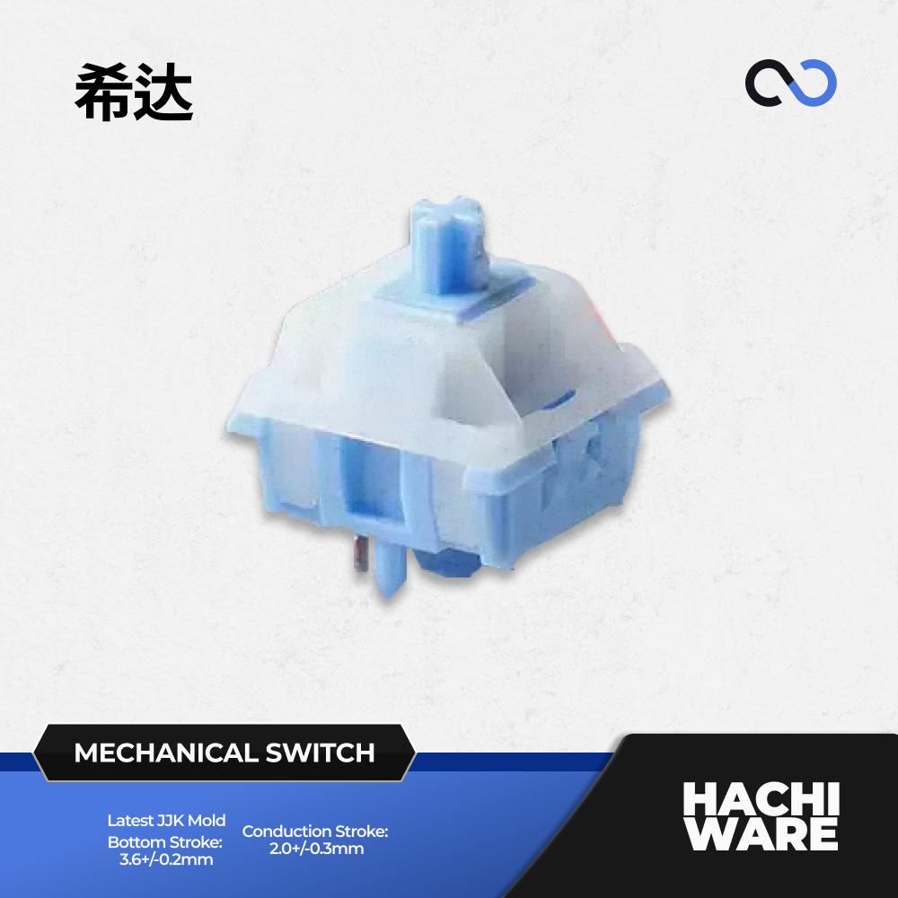 Keygeek Hachiware Chiikawa PCB Mount Mechanical Keyboard Switch (Linear) by Hida Studio