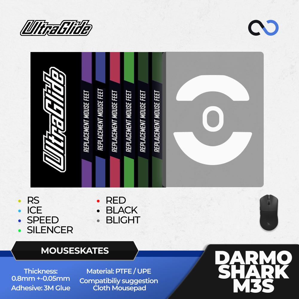 Meow Gaming Gear UltraGlide Darmoshark M3S Pro Mouse Feet / Mouse Skate