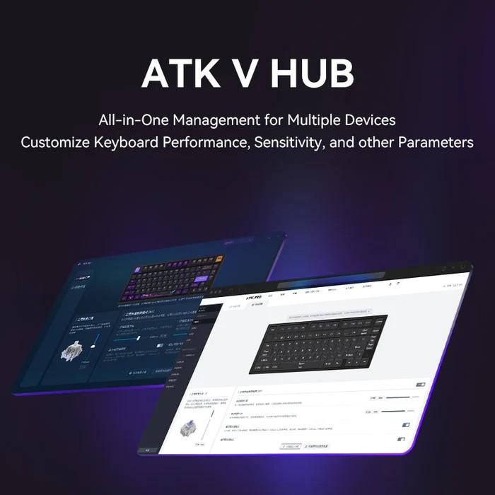 VGN ATK RS7 Pro Hall Effect 75% Gasket Mount Keyboard Rapid Trigger SOCD DKS Wooting