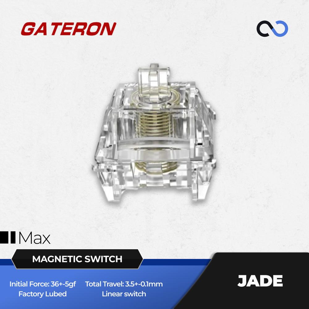 Gateron Jade MAX Gaming Magnetic Hall Effect Keyboard switch (Linear)