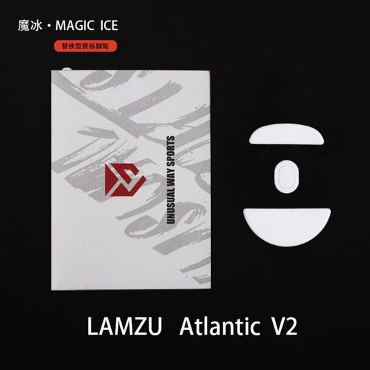 Unusual Way Sports Magic ICE Lamzu Atlantis OG V2 Pro Mouse Feet / Mouse Skate PTFE (Speed)