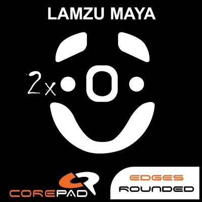 Corepad PRO Lamzu Maya PTFE Mouse Feet / Mouse Skate for Cloth Mouse pad (Speed-Hybrid)