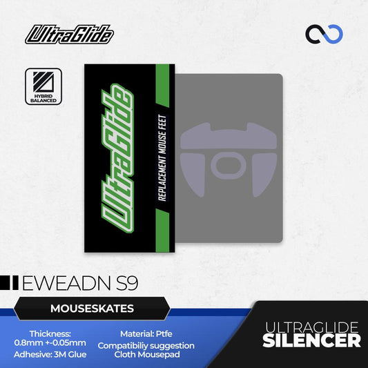 Meow Gaming Gear UltraGlide Eweadn S9 Series Mouse Feet / Mouse Skate