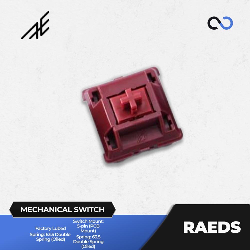 AEBoards Raeds Pre-Lubed mechanical keyboard switch (Linear)