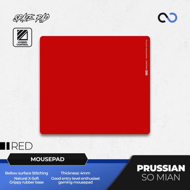 Spacepad Prussian So Mian Rubber Base Gaming Mousepad (Hybrid-Speed)