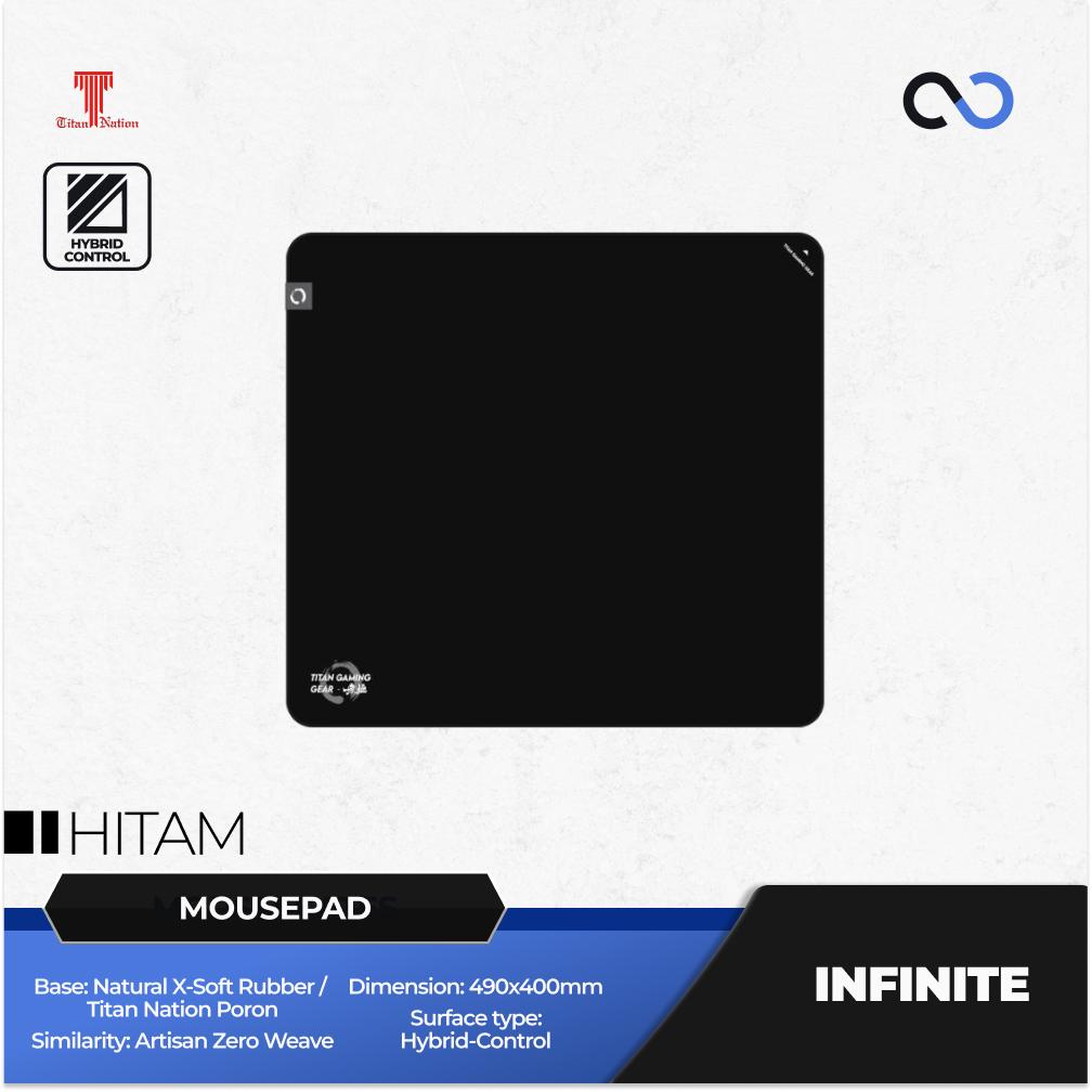 Titan Nation Infinite Poron Base Gaming Mousepad Artisan Zero Clone (Hybrid-Control)