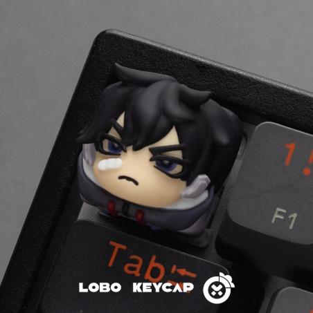 Lobo Iso Valorant Agent Theme Artisan Keycaps Resin Keycap