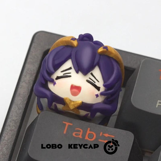 Lobo Magia Baiser / Hiiragi Utena Gushing over Magical Girls Anime Theme Artisan Keycaps Resin Keycap