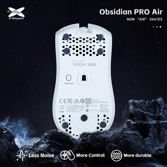 XRaypad Obsidian Pro Air Universal Dots UPE Gaming Mouse Feet / Mouse Skate (Control)