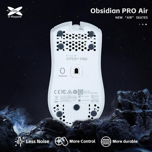 XRaypad Obsidian Pro Air Universal Dots UPE Gaming Mouse Feet / Mouse Skate (Control)