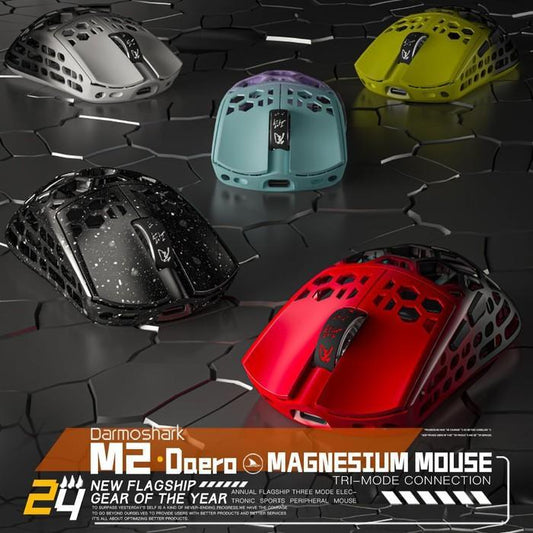 Darmoshark M2 / M-2 Air 8k Daero Wireless Ultra Light Ambi Magnesium Gaming Mouse