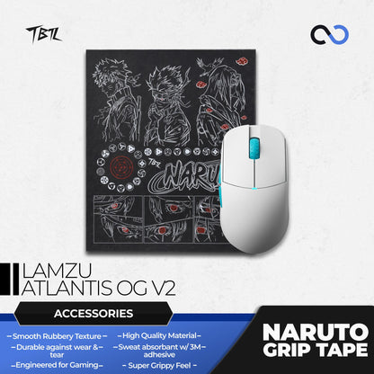 TBTL Naruto Lamzu Atlantis OG V2 Pro Ultra Thin Mouse Grip tape / Anti-Slip Tape 0.45mm