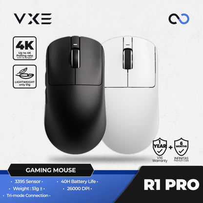 VGN VXE R1 PRO 4K Wireless Light Weight Gaming Mouse