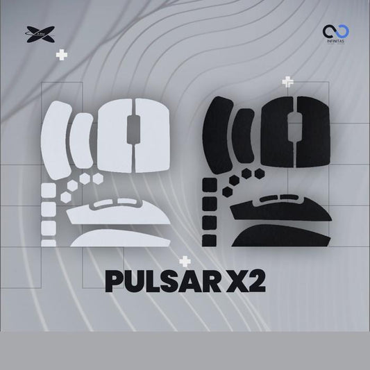 XRaypad Cicada Wings V2 Pulsar X2 / X-2 Series grip tape