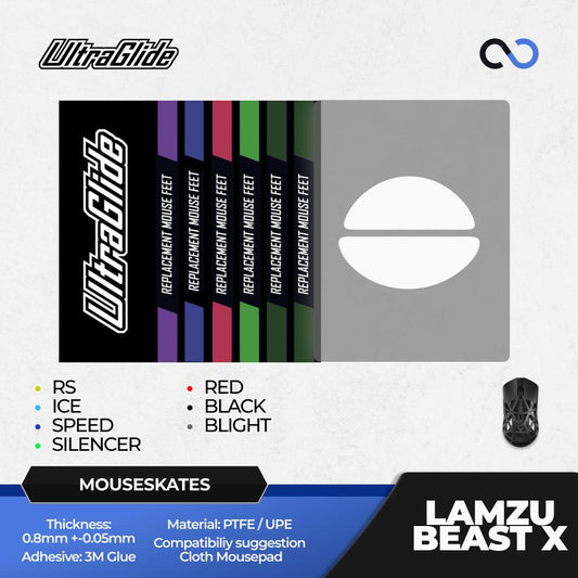 Meow Gaming Gear UltraGlide WLMouse Beast X Mouse Feet / Mouse Skate