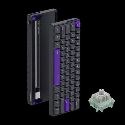 Zirnex Hiper 60-M 8K Hall Effect 60% Gaming Keyboard Rapid Trigger SOCD Aluminum Wooting