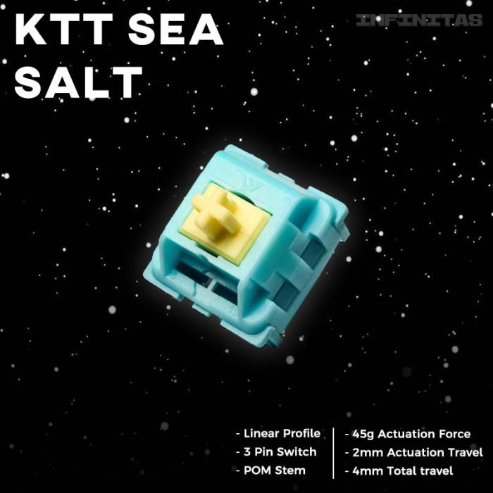 Content KTT Sea Salt / Seasalt Mechanical keyboard switch (Linear)