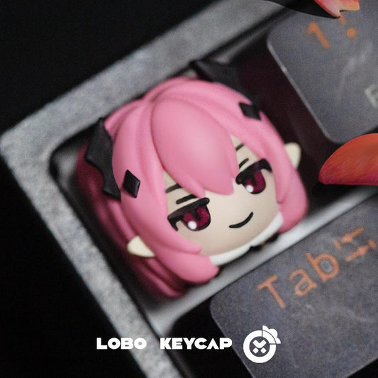 Lobo Krul Tepes Owari no Seraph / Seraph of the End Anime Theme Artisan Keycaps Resin Keycap