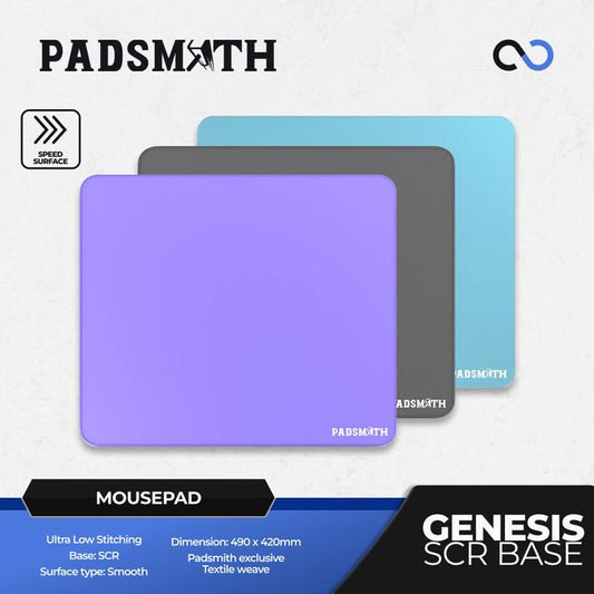 Padsmith Genesis SCR Base Gaming Mousepad (Speed)
