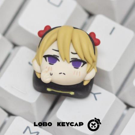 Lobo Miyuki Shirogane Love is Ware Anime Theme Artisan Keycaps Resin Keycap