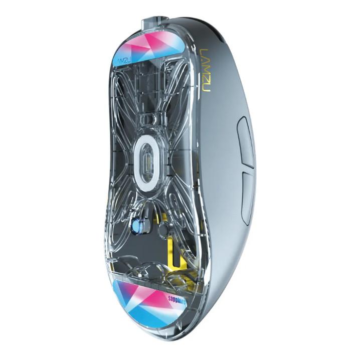 Lamzu Atlantis Sapphire Skates Sapphire mouse feet