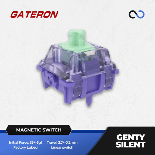 Gateron Genty Silent switch (Hall Effect / Magnetic)