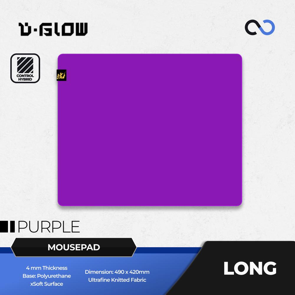 D-Glow Long Poron Base Gaming Mousepad (Control)