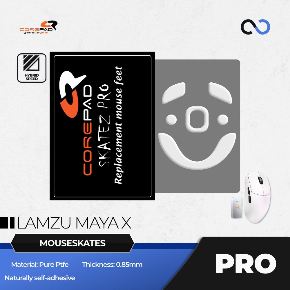 Corepad PRO Lamzu Maya X PTFE Gaming Mouse Feet (Speed-Hybrid)