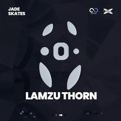 XRaypad Jade Lamzu Thorn PTFE Mouse Feet / Mouse Skate for Cloth Mouse pad (Speed)