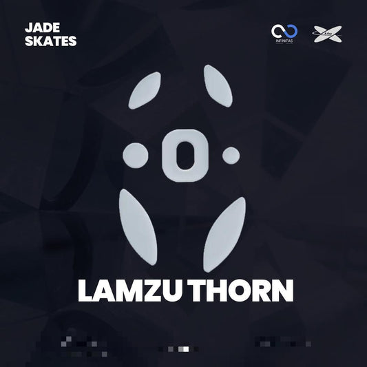 XRaypad Jade Lamzu Thorn PTFE Mouse Feet / Mouse Skate for Cloth Mouse pad (Speed)