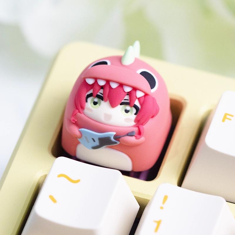 Lobo Ikuyo Kita Instrumental Ver Bocchi the Rock Anime Theme Artisan Keycaps Resin Keycap