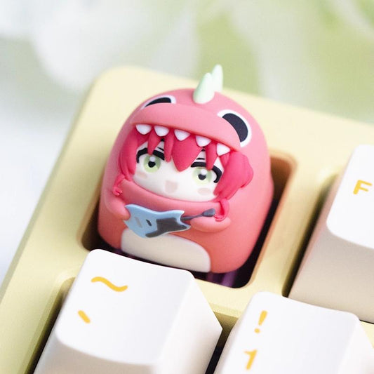 Lobo Ikuyo Kita Instrumental Ver Bocchi the Rock Anime Theme Artisan Keycaps Resin Keycap