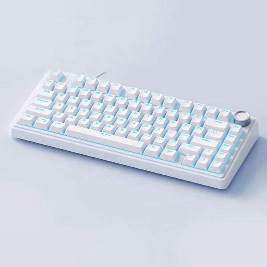 AULA F75 Wired Gasket Hotswap 75% Mechanical Keyboard with Knob