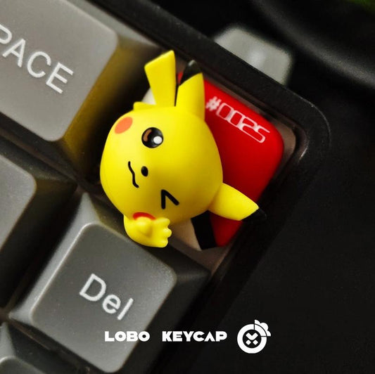 Lobo Pikachu Pokemon Game Artisan Keycaps Resin Keycap