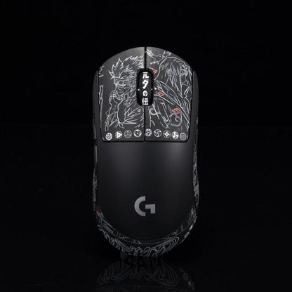TBTL Naruto Logitech G PRO X Superlight / GPX Series Ultra Thin Mouse Grip tape / Anti-Slip Tape 0.45mm
