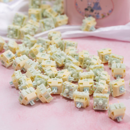 HMX x Duhuk Grass Cake Mechanical keyboard switch (Linear)