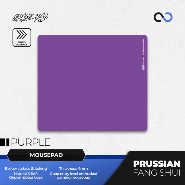 Spacepad Prussian Fang Shui Rubber Base Gaming Mousepad (Speed)