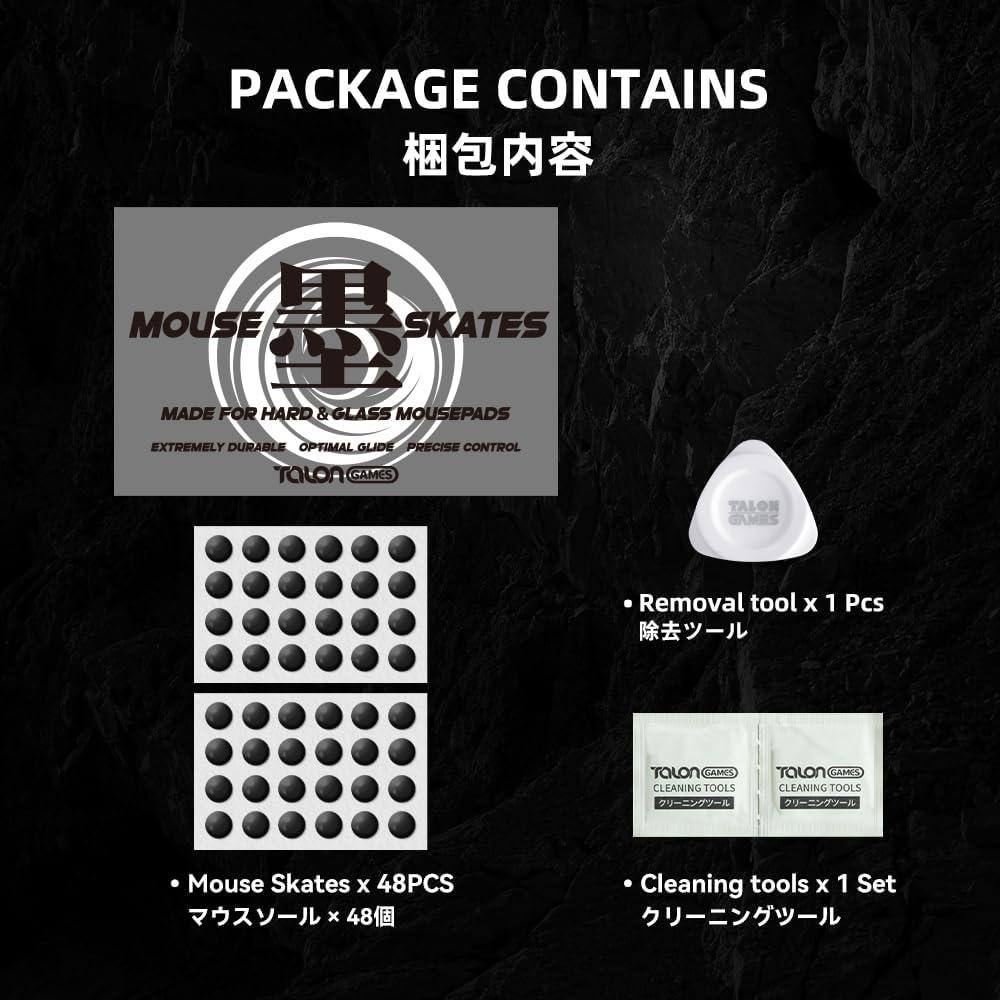 Talongames Sumi Dots Universal Silent Mouse Feet / Mouse Skate UPE (Control)