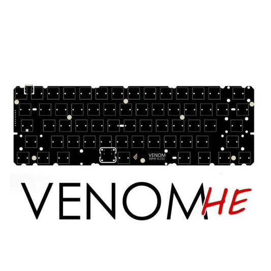 Geonworks VENOM 60 HE PCB Hall Effect 60% Gaming Keyboard Rapid Trigger SOCD