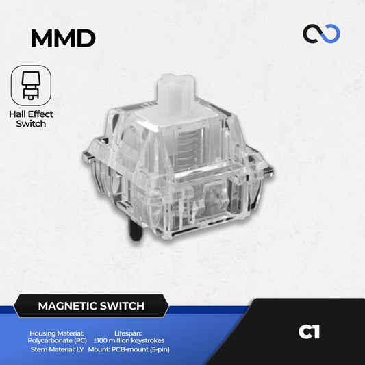 MMD C1 Hall Effect Keyboard Magnetic Switch (Linear)