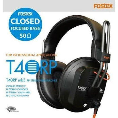 Fostex T40RP / T40-RP Mk3 Closed Back Planar Magnetic Headphones